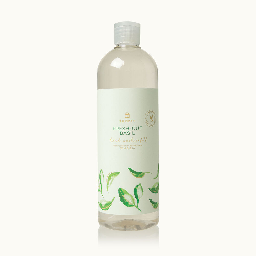 Thymes Fresh-cut Basil Hand Wash Refill image number 0